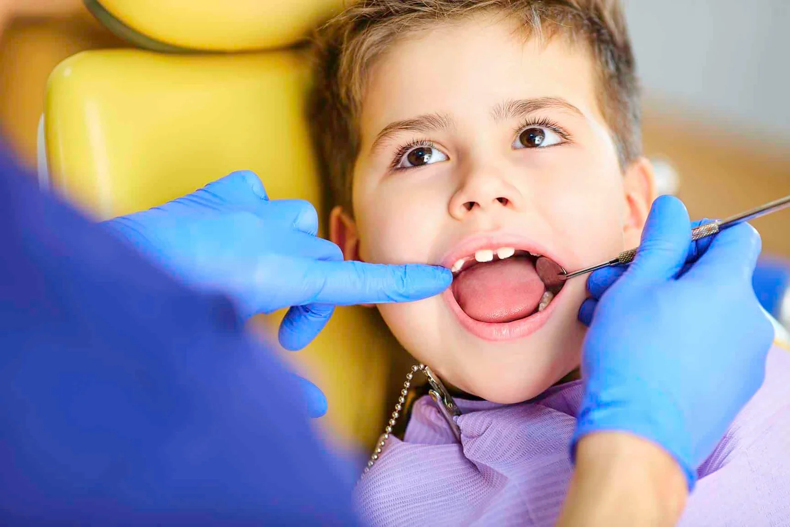 Milk teeth treatment
